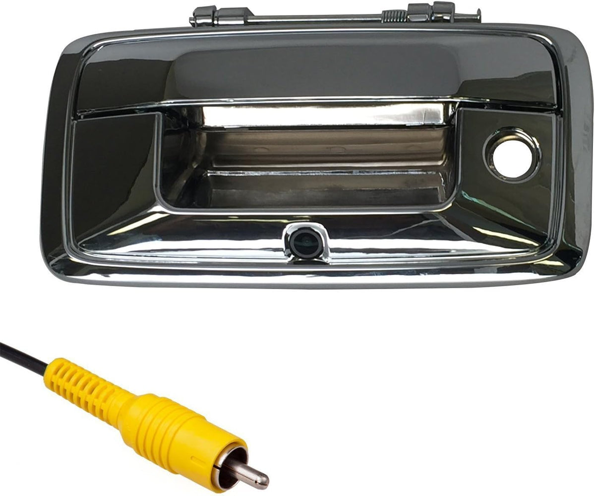 Chrome Tailgate Handle with Backup Camera U3155