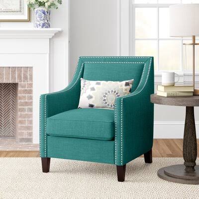 Teal 31x22 Wide Armchair M188