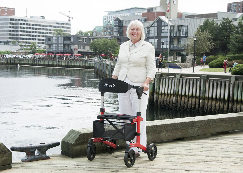 Red Rollator S8084