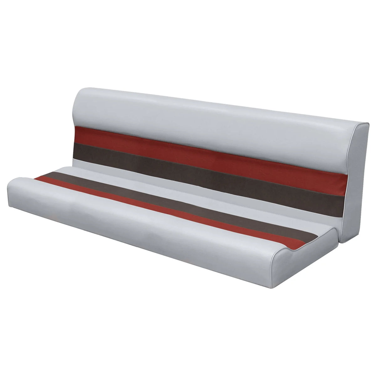 White Navy Blue Boat Bench Seat and Backrest Cushion Set U10679