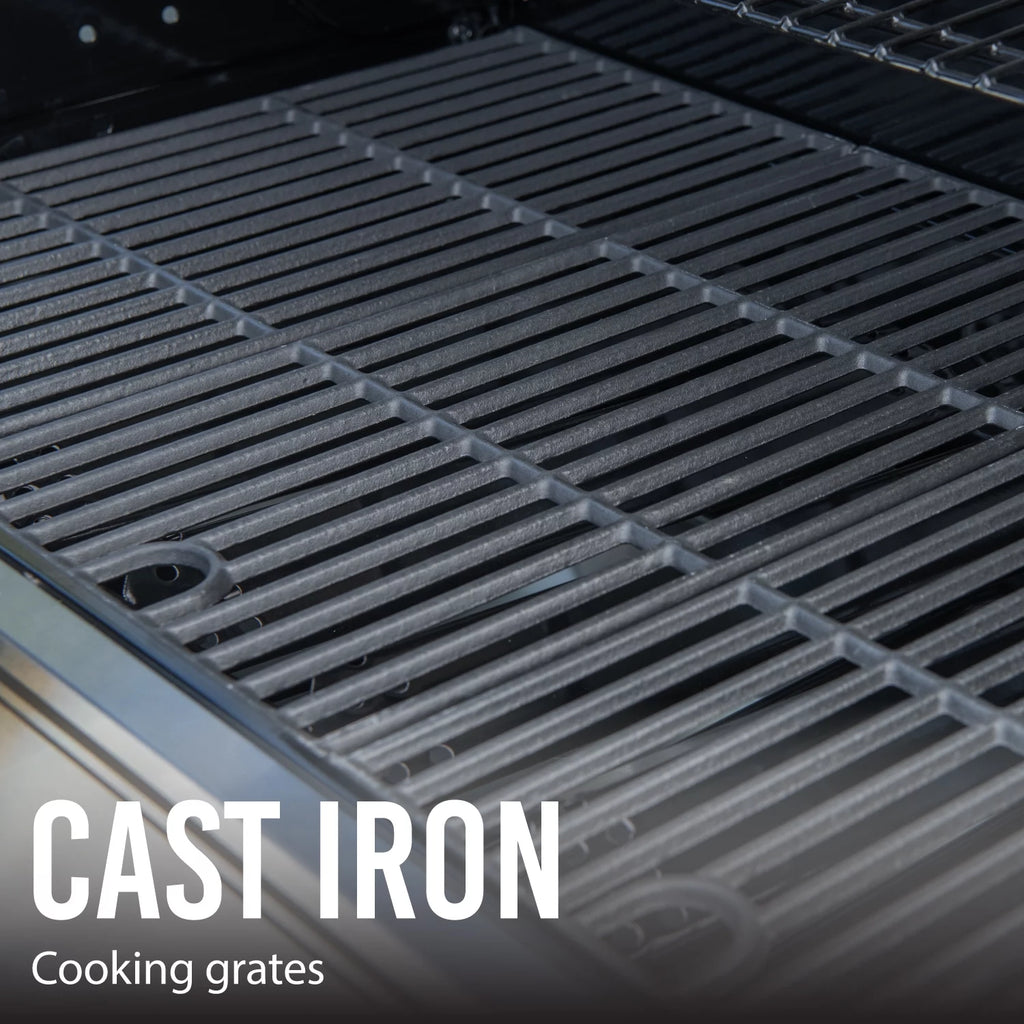 6 Burner Propane Gas Grill in Black S5491