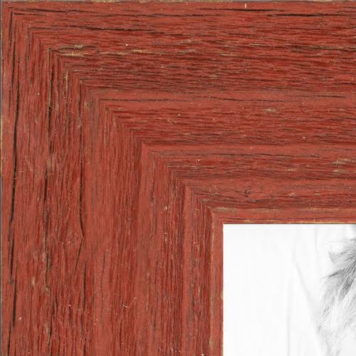 Red Barnwood Wood Picture Poster Frame A44139