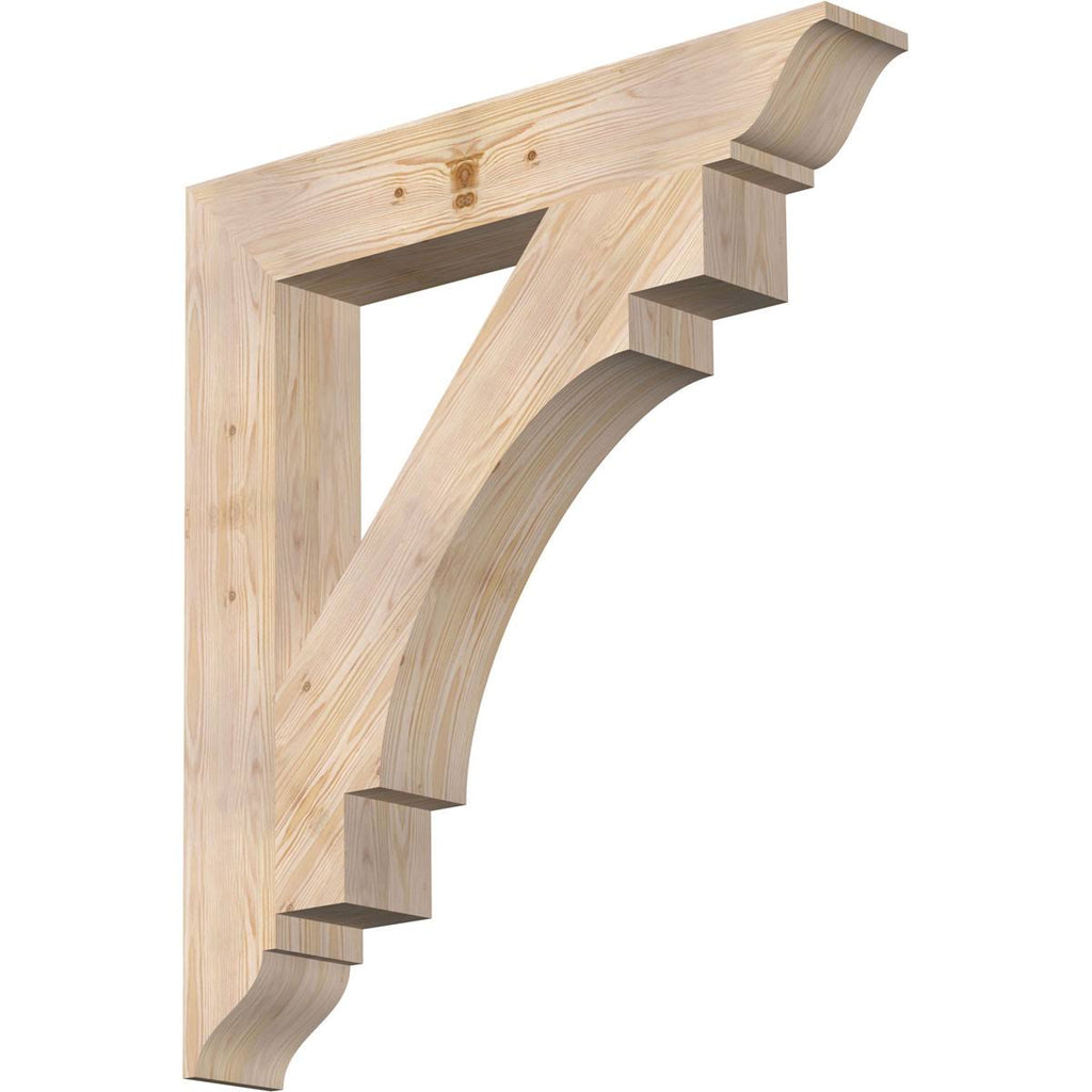Douglas Fir Traditional Smooth Bracket I66883