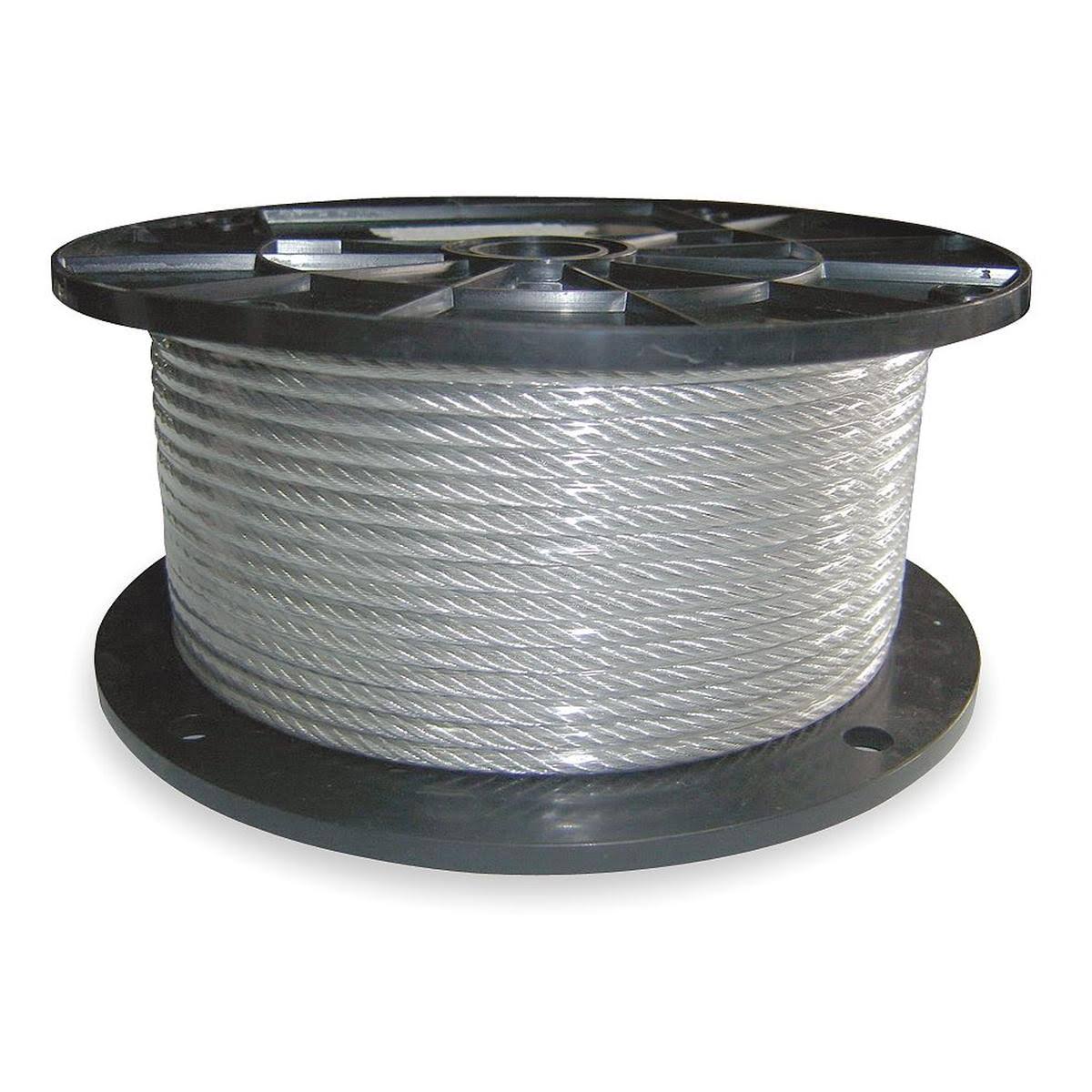 SS Cable 3/8 In 150 Ft 2400 lb Capacity G1782