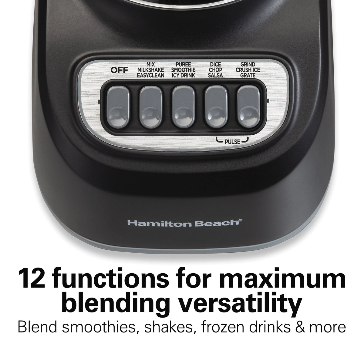Black 48 oz. Smoothie Blender J68659