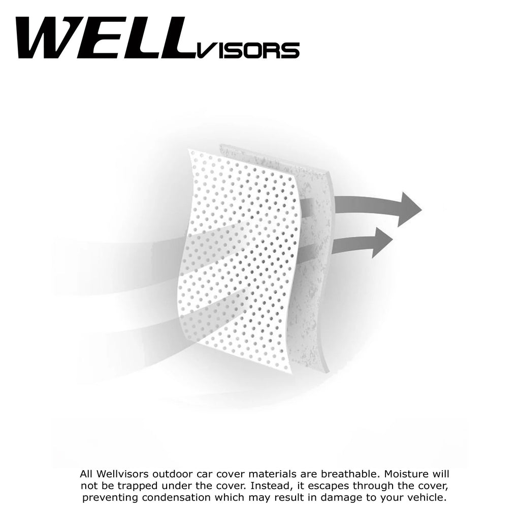 Gray Car Cover for Hyundai Santa Fe Sport SUV B31263