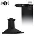 Black Stainless Steel Indoor Wall Range Hood S3848