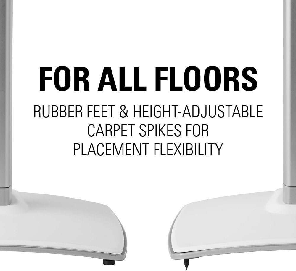 White Wireless Speaker Stand M890503