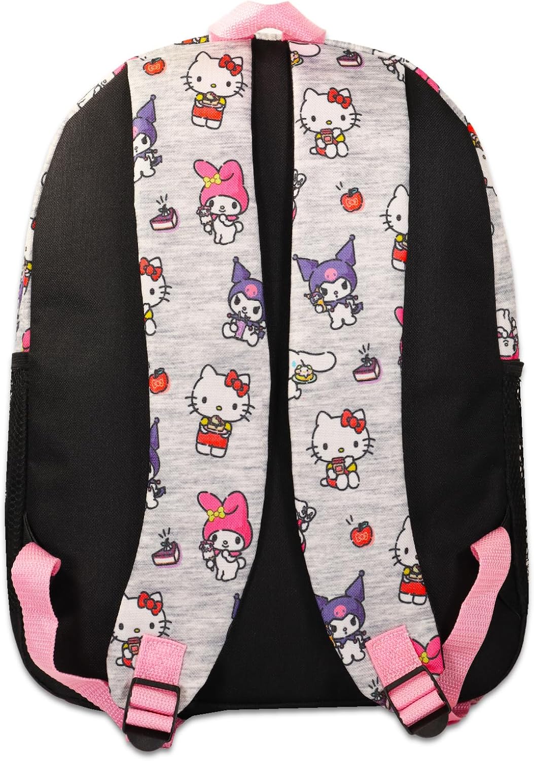 16" Hello Kitty Backpack with Front Pocket and Stickers V40296