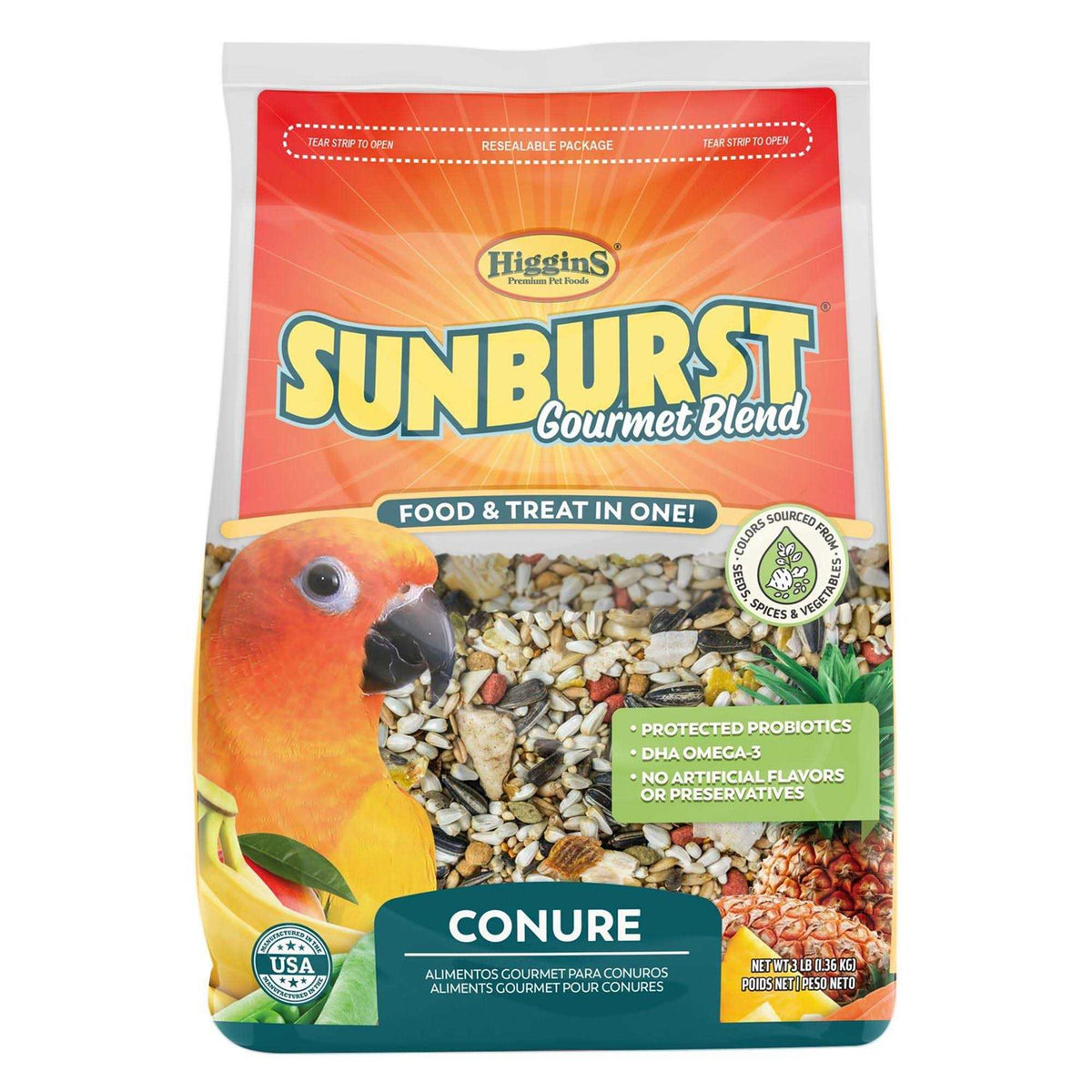 Sunburst Conure Food C357