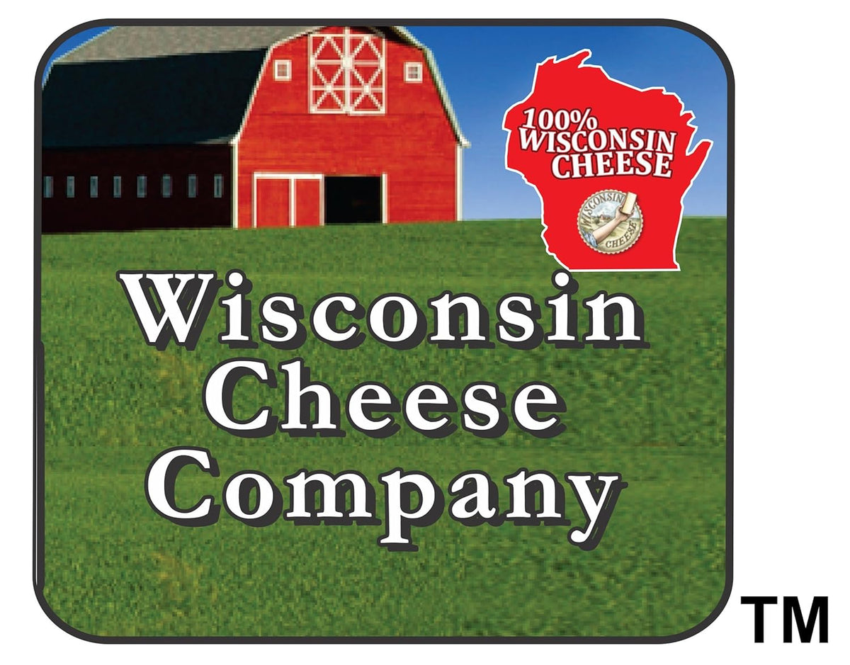 100% Wisconsin Cheddar & Pepper Jack Cheese and Cracker Gift Basket A865582