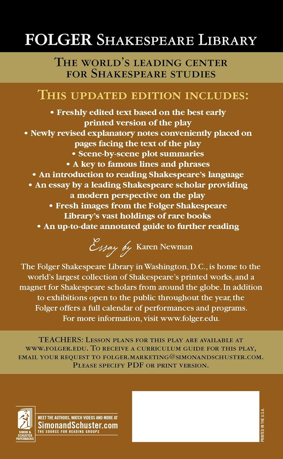 The Taming of the Shrew O60155