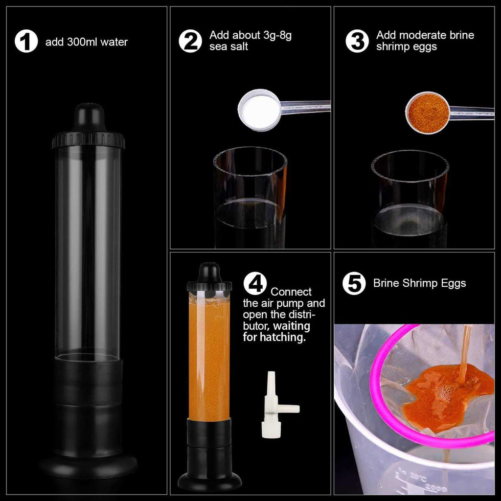 Brine Shrimp Eggs Incubator Hatchery Kit T87296