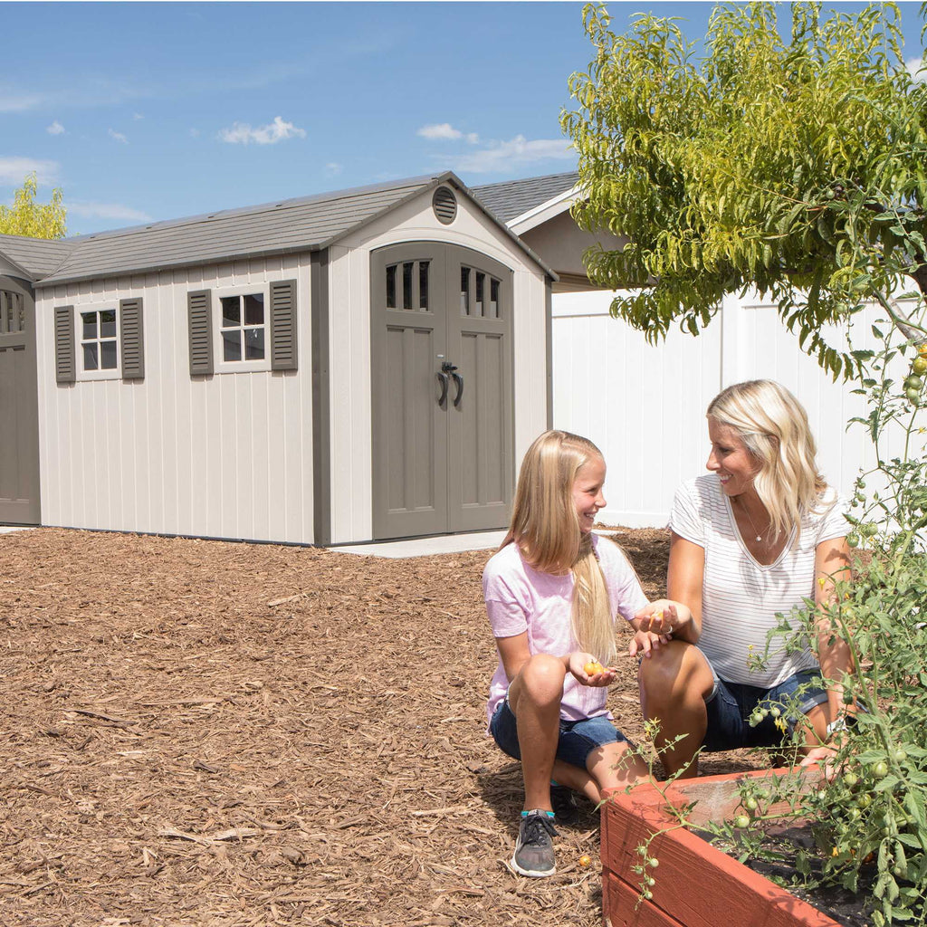 17.5 ft. x 8 ft. Outdoor Storage Shed Y1994