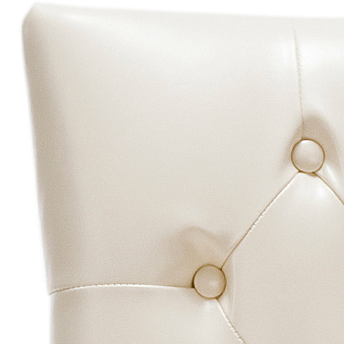 Cream Leather Chair G266