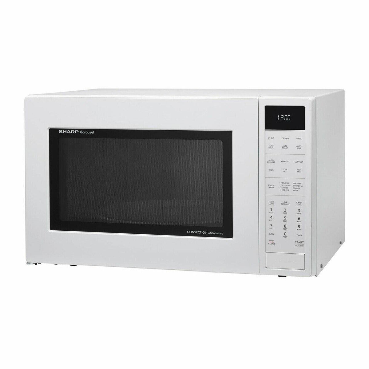 Countertop Convection Microwave Oven 1.5 CU. FT. 900W Matte White D3126