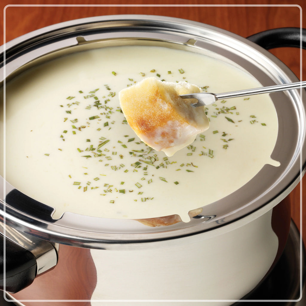 Stainless Steel Electric Fondue Pot S9881