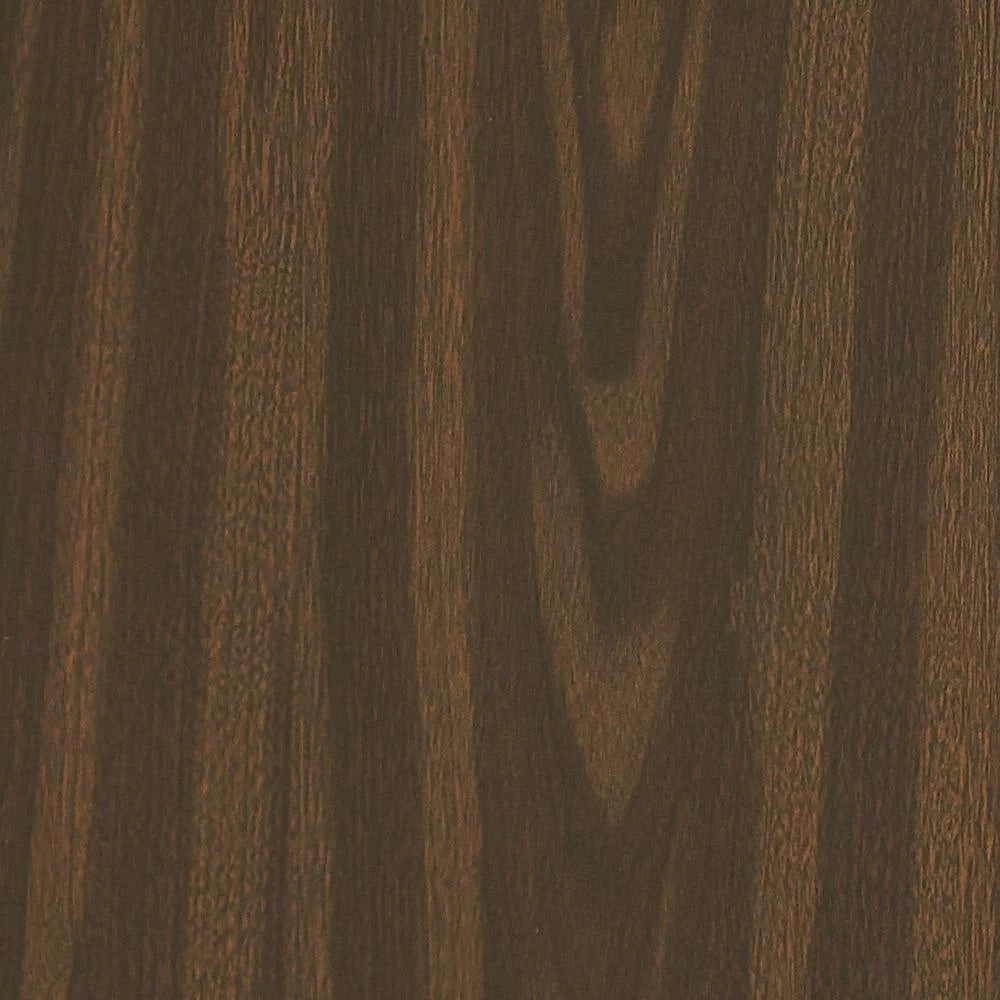 Commercial Laminate Top Desk 34x20" Rectangular Walnut Gray Chrome E184