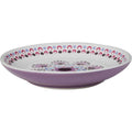 Kaleidoscope Pattern Non-skid Ceramic Cat Dish S23299