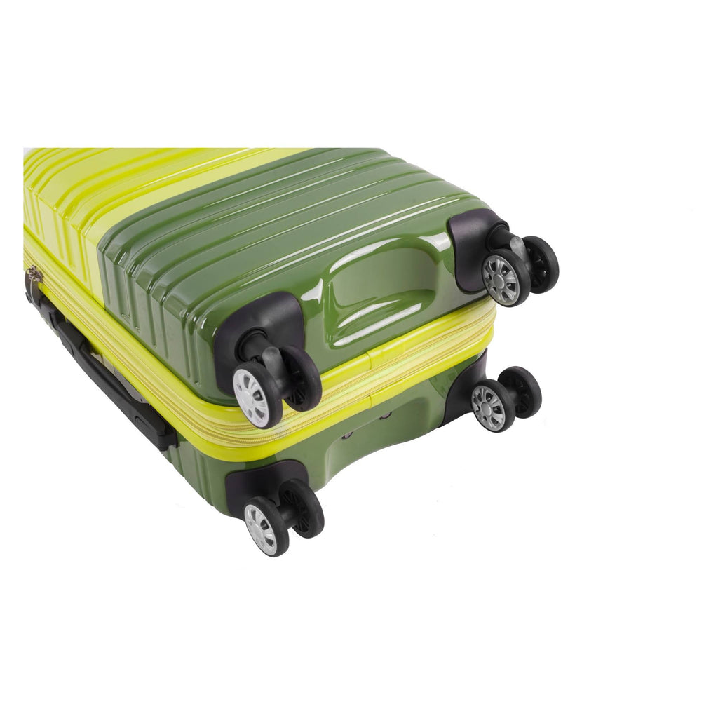 Green Expandable Polycarbonate Carry-On P26844