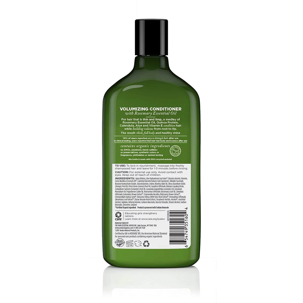 Rosemary Volumizing Conditioner 11 oz Pack of 4 F3756