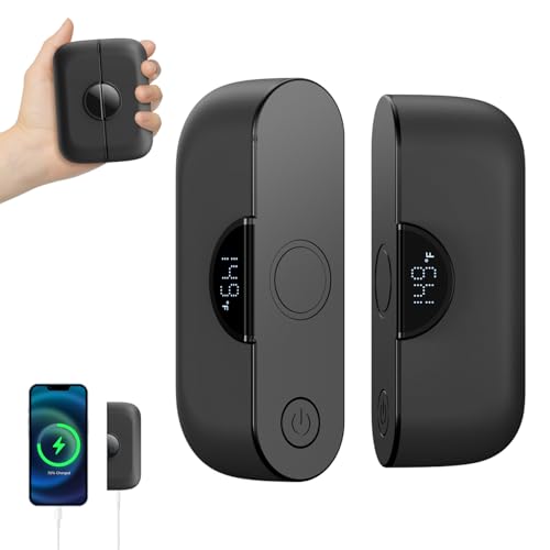 2 Pack 9000mAh Rechargeable Magnetic Electric Hand Warmers with Power Bank I167510