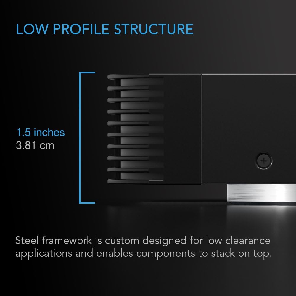 Quiet Cooling Fan System for AV Cabinet Components V277