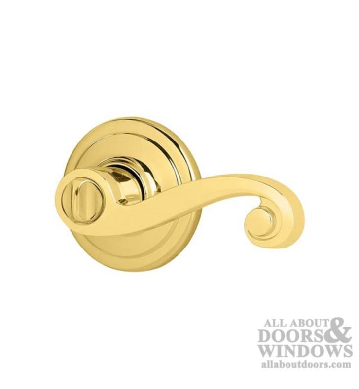 Left Hand Lido Lever Interior Double Cylinder Handleset Trim SmartKey Satin Nickel Finish N163878