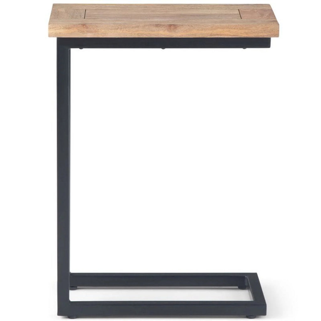 Solid Wood C-Shape End Table Set W91550
