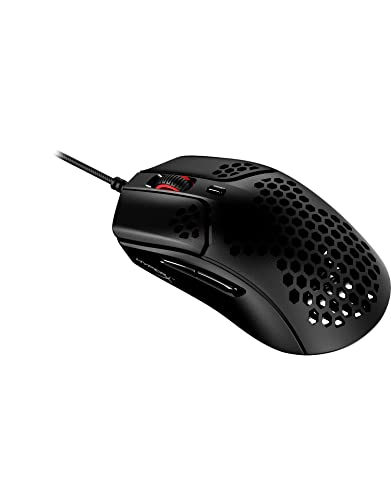 Ultra-Lightweight 59g Gaming Mouse Black/Red C921