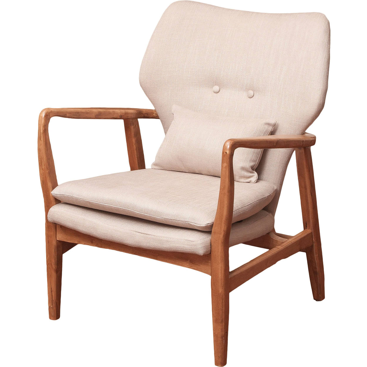 Beige Accent Chair X6605