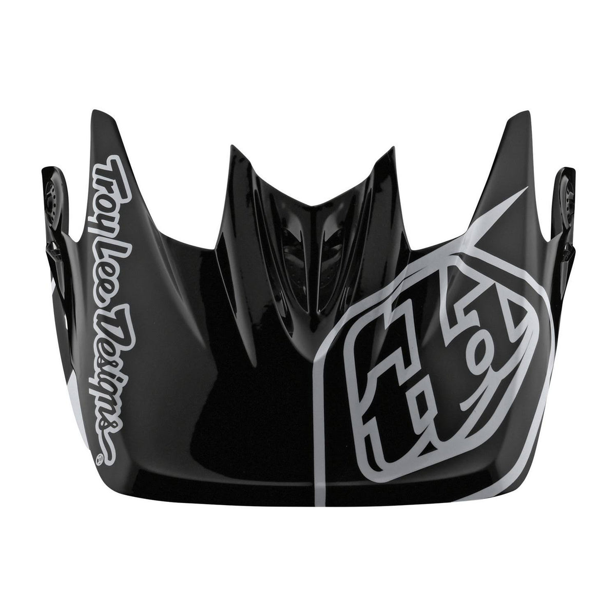 White-Black D3 Fiberlite Helmet - XL R659035