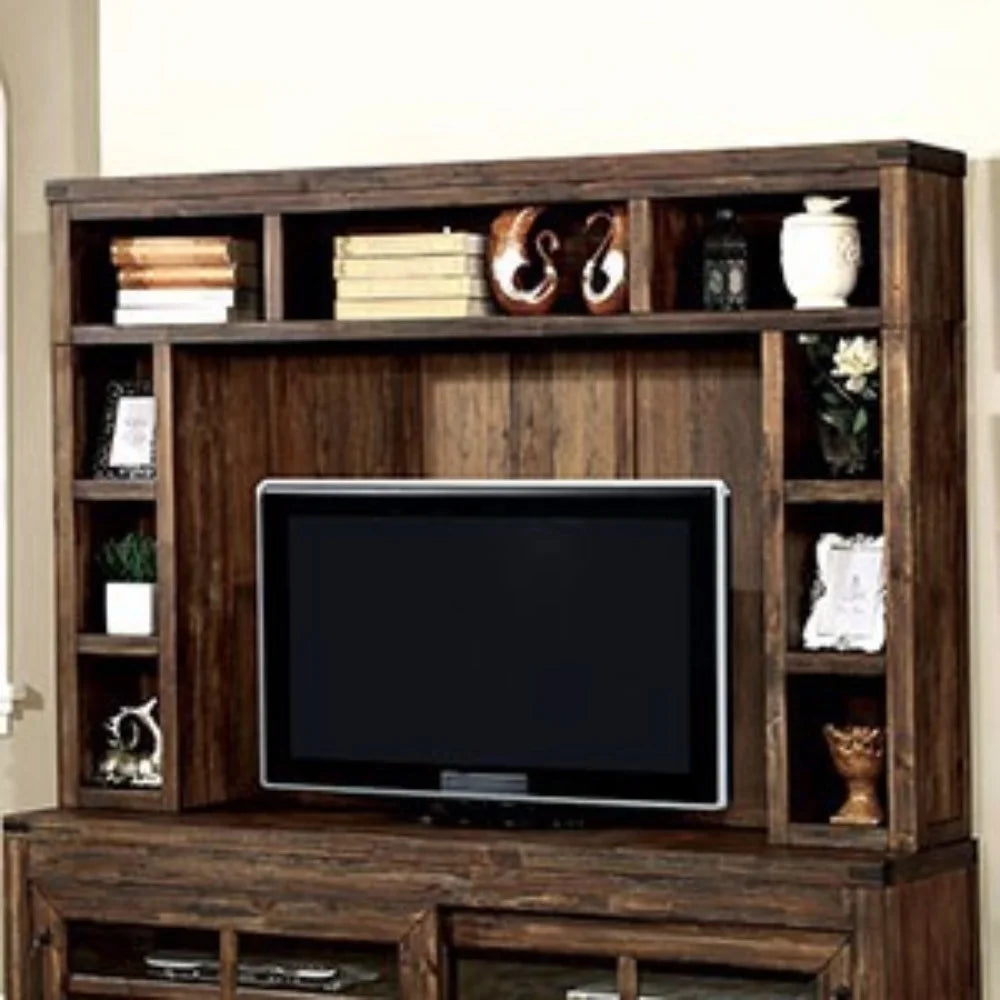 Natural Brown Wooden Hutch L64158