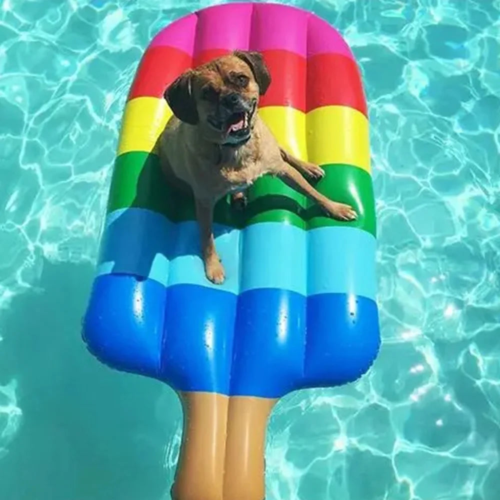 Inflatable Pool Float Raft 59" x 31.5" L6896
