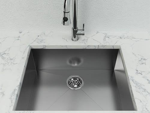 Single Basin Undermount Kitchen Sink V849514