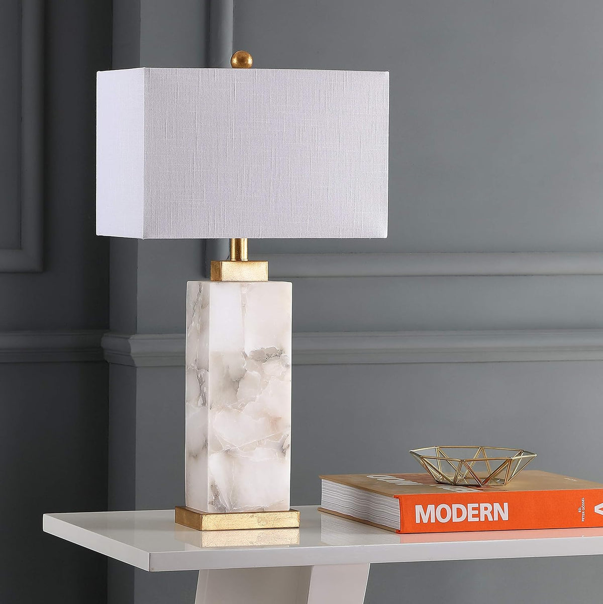 27.5 Alabaster LED Table Lamp G5948