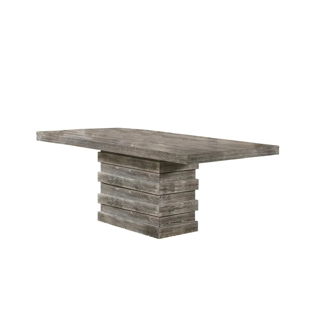 85" Rectangular Wood Dining Table K521451