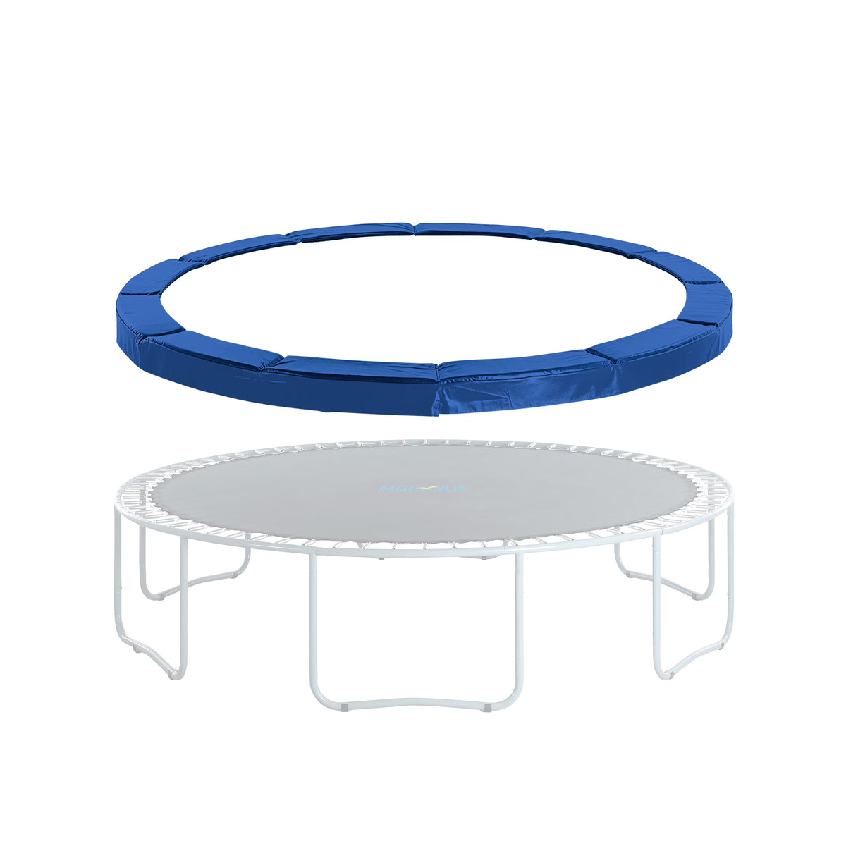 Blue 3/4" Foam Trampoline Replacement Safety Pad for 8 FT. Round Frames L7635