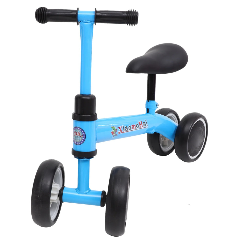 4 Wheels Blue Balance Bike D608