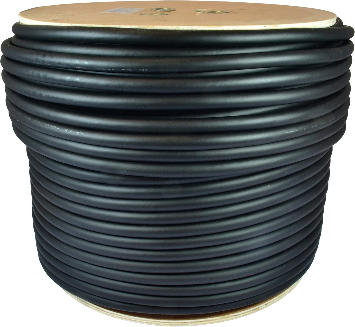 12AWG 4 Conductor Black Speaker Cable 500 ft Spool N185