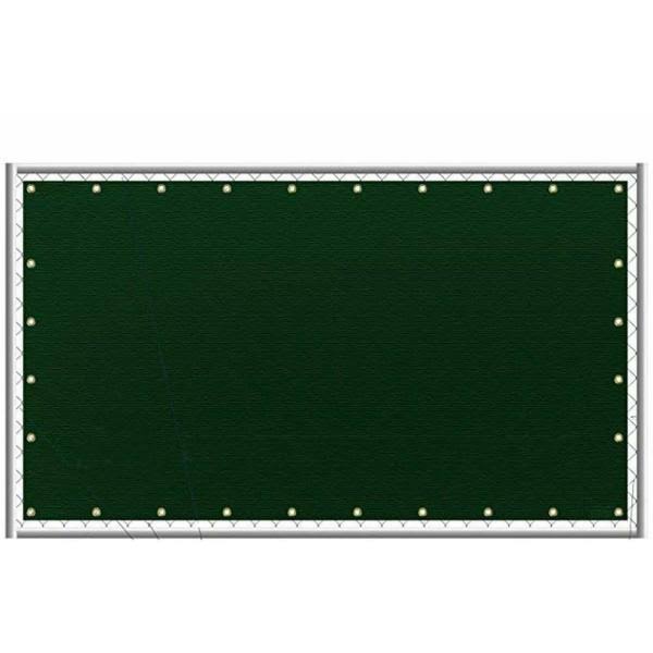 Green Privacy Fence Netting 8 x 50 with Woven Eyelets Q21243