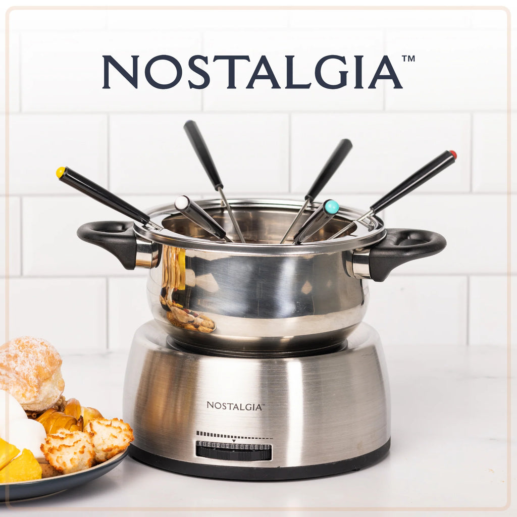 Stainless Steel Electric Fondue Pot S9881