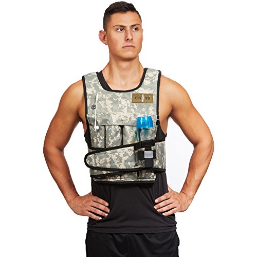 Adjustable Weighted Vest With Shoulder Pads N701
