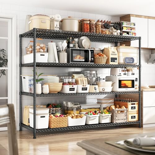 68.1"W 2500LBS Adjustable Wire Shelving Unit T245324