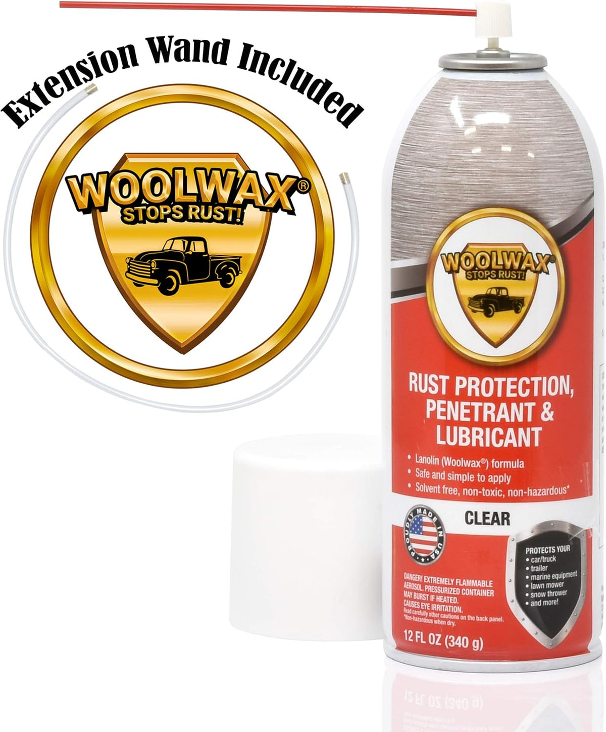 12 Oz 3 Pack Aerosol Spray Can Rust Inhibitor Anti Corrosion Penetrant Lubricant O70348