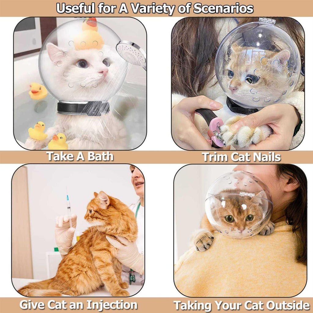 Transparent Breathable Cat Muzzle M Size S1188