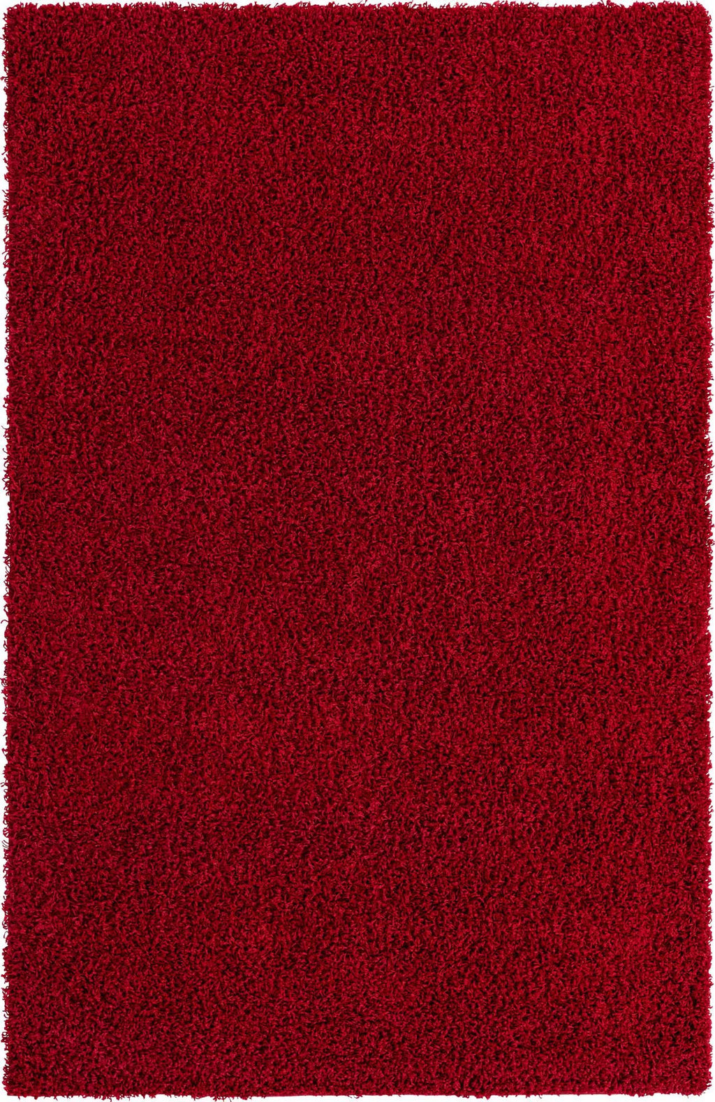 Cherry Red 5' x 8' Shag Rug H428539