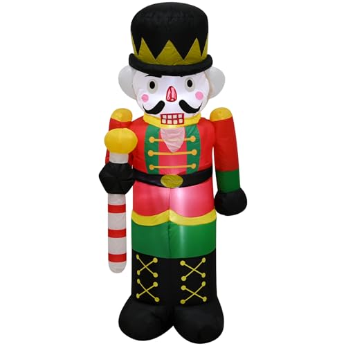 4 FT Christmas Snowman Inflatables with LED Lights W78918