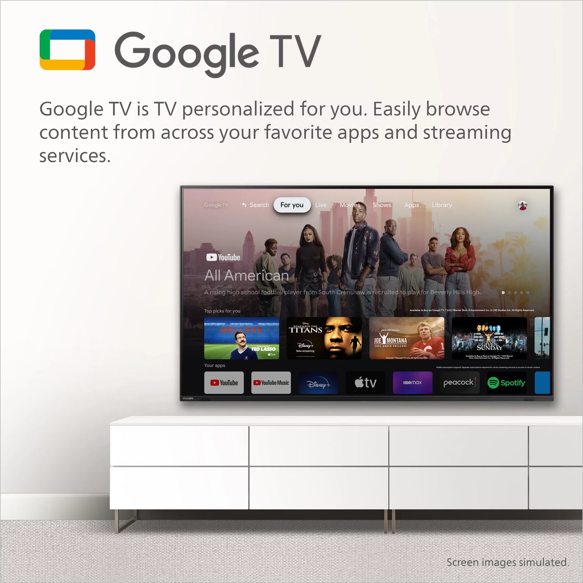 55 Class 4K Ultra HD Google Smart LED TV C563