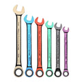 Ratcheting Combination Wrench Set, 6-Piece N30535
